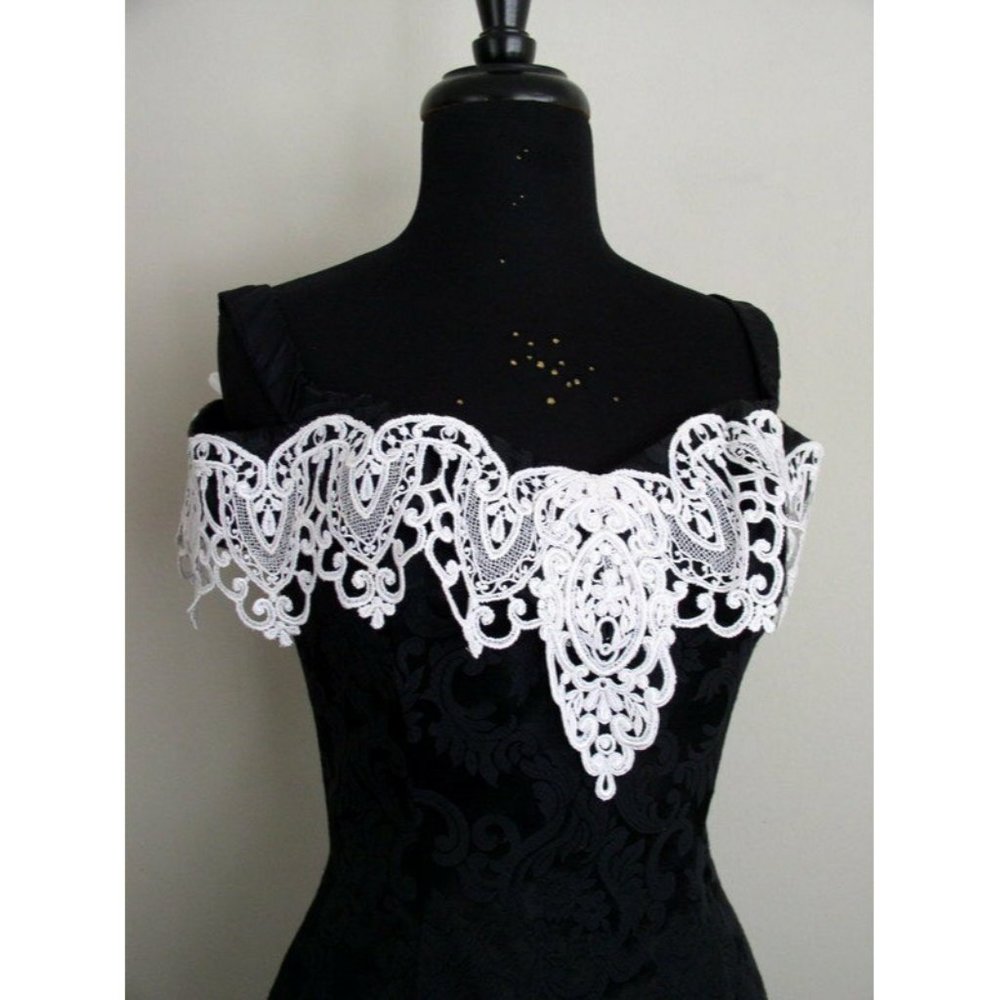 Vintage Jessica McClintock Gunne Sax Prom Dress - Picture 3 of 8